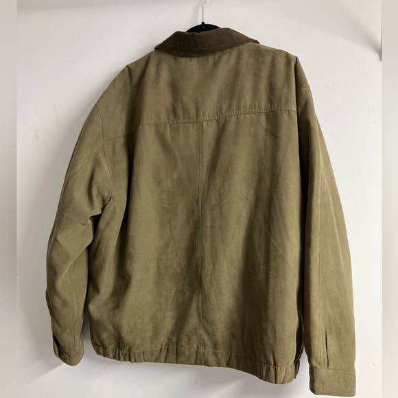 Covington Men’s Jacket, XL, Brown, Full Front Zipper, Lined, Casual, Mid Length - Picture 8 of 8